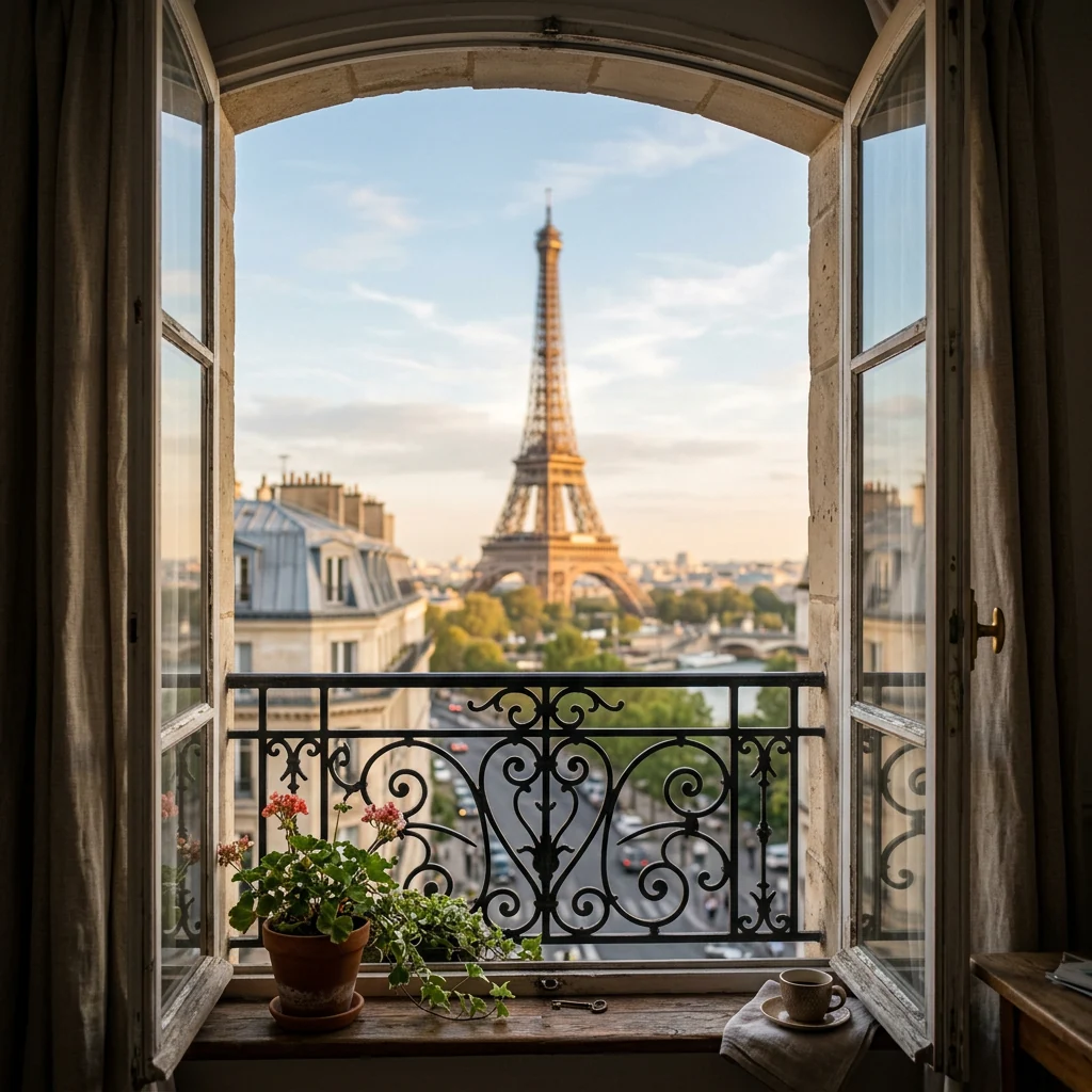 Les toits de Paris.
